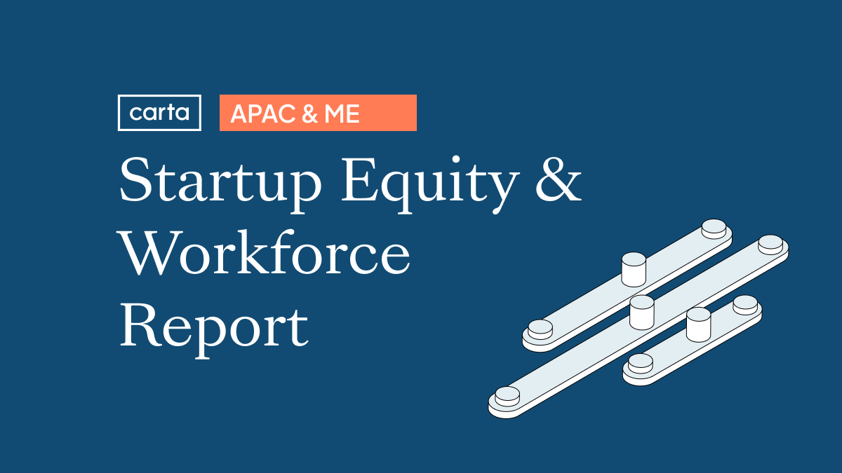 Startup Equity & Workforce Report: APAC & ME