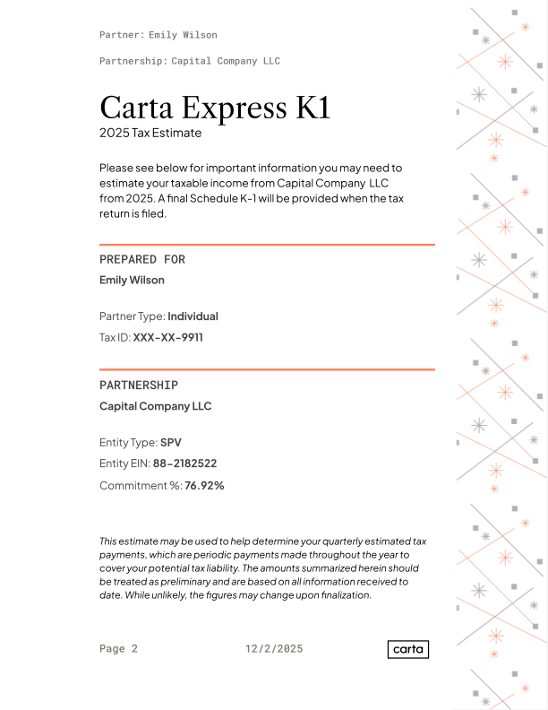 Carta Express K1
