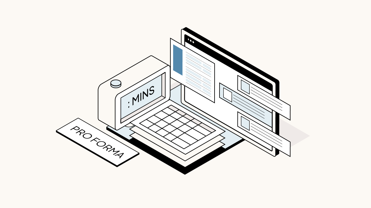 Pro forma financial statements