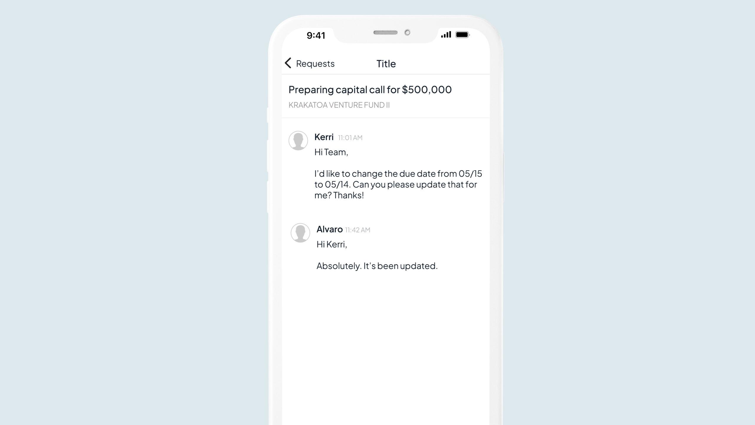 Carta Carry - Single-thread communication interface