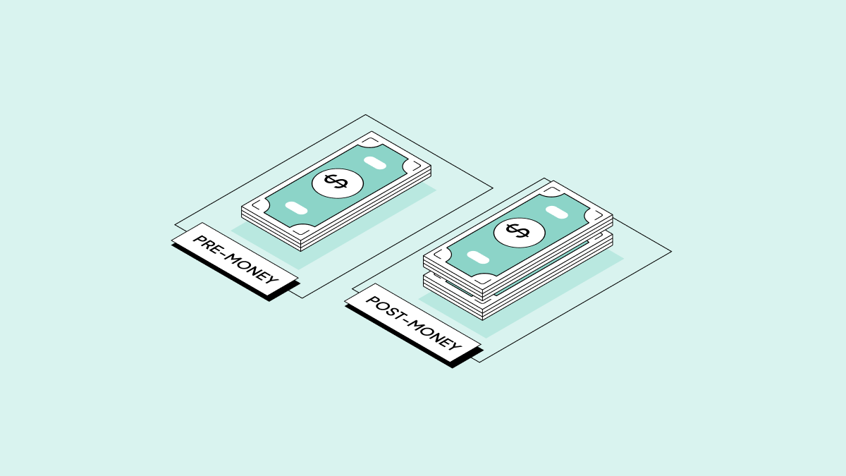 Pre-money vs. post-money valuations