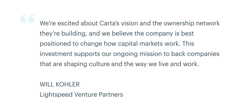 Our Series E and the future of Carta