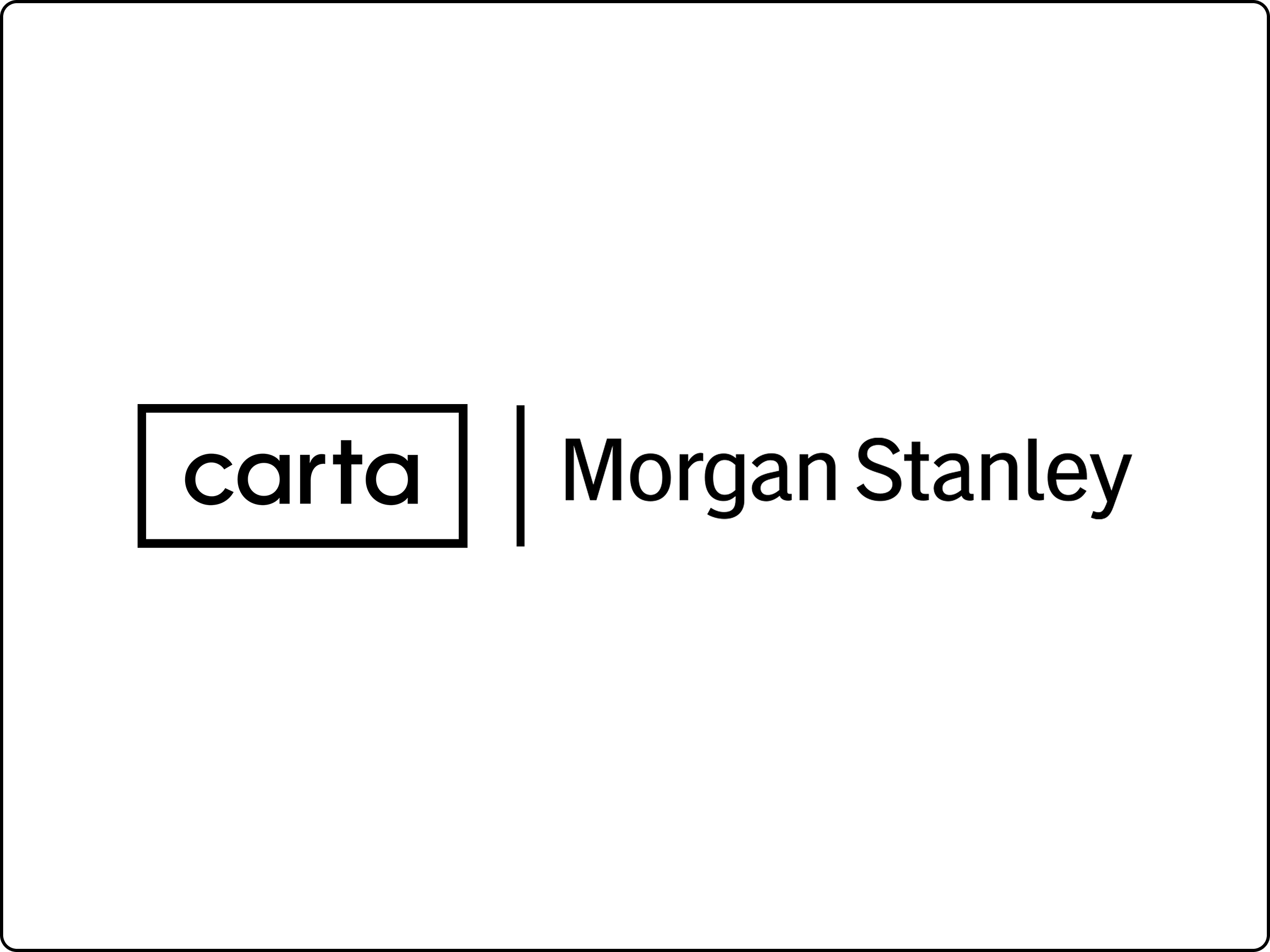 Carta, Morgan Stanley expand partnership to wealth management for private companies