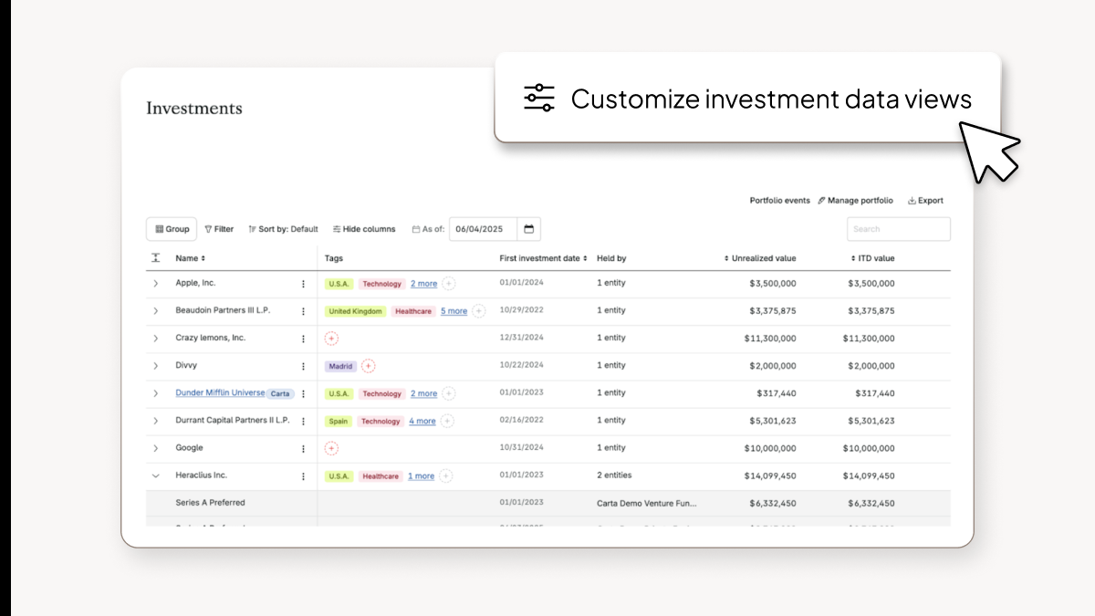 Get a unified portfolio view with the Investments Dashboard (in-blog image)