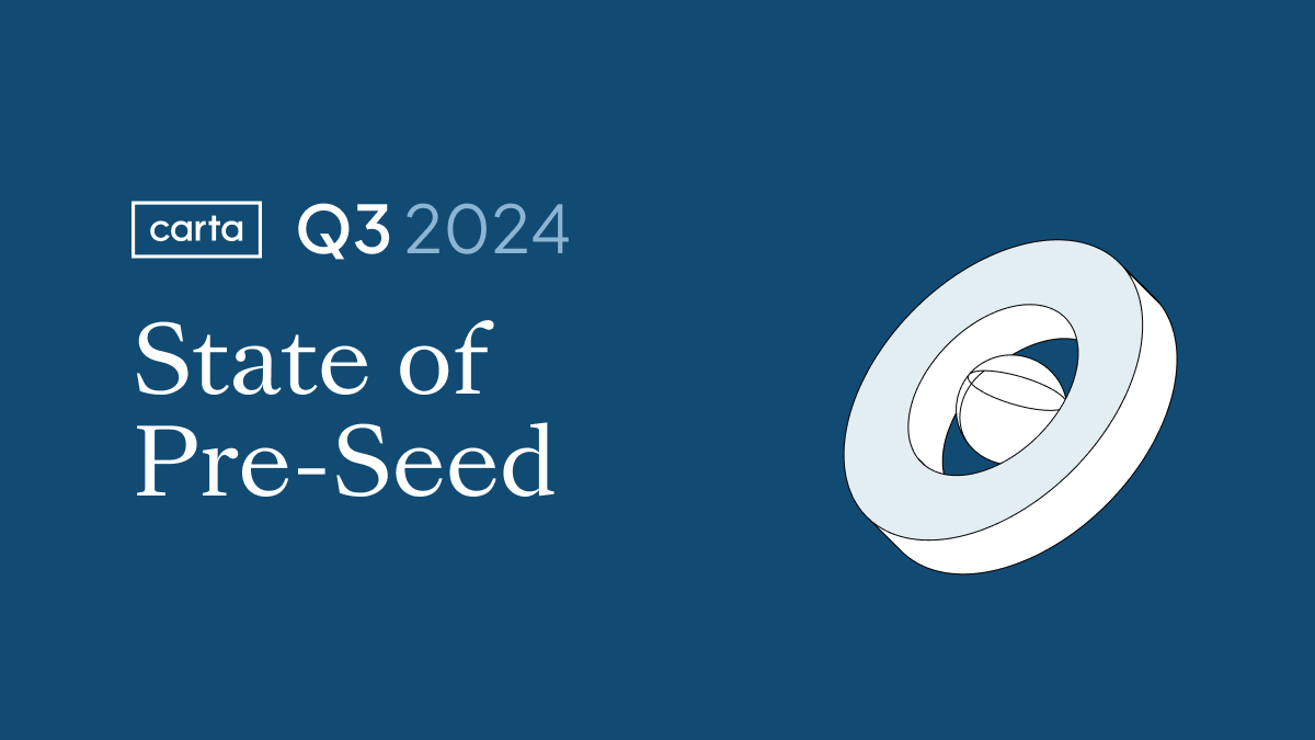 State of Pre-Seed: Q3 2024