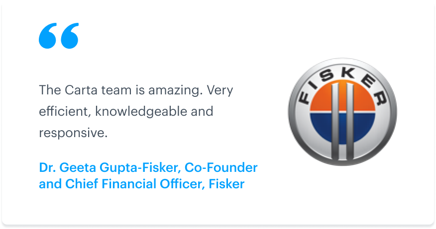 Carta 409A valuations for late-stage, private companies