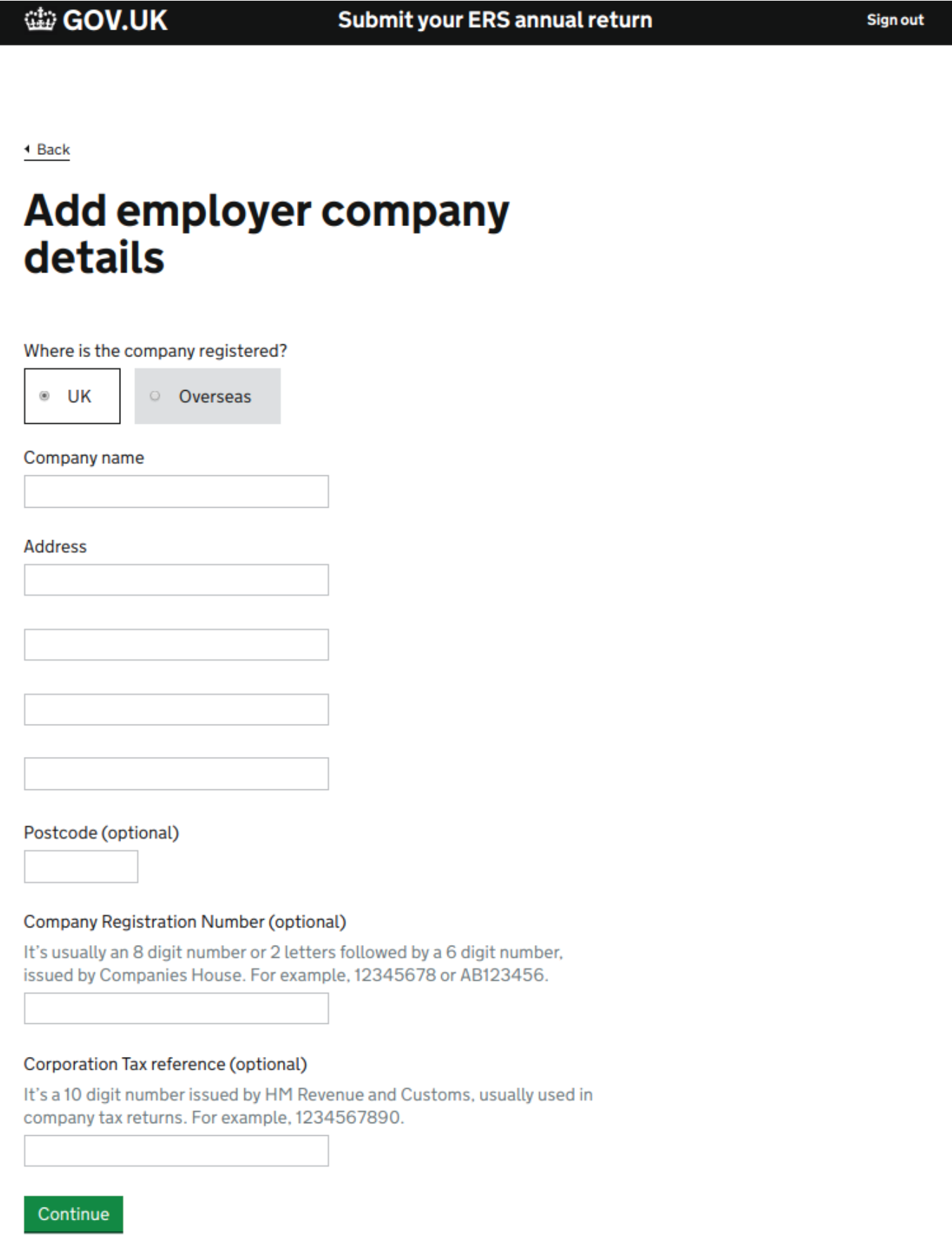 EMI annual return 10