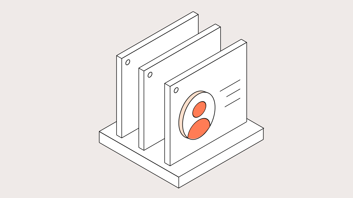 Supplier information illustration