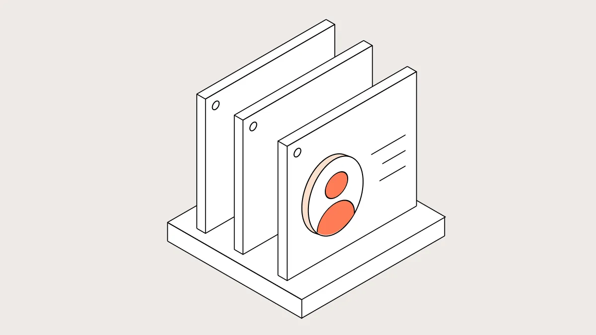 Supplier information illustration